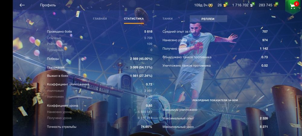 Продам аккаунт ворлд оф танкс блиц
