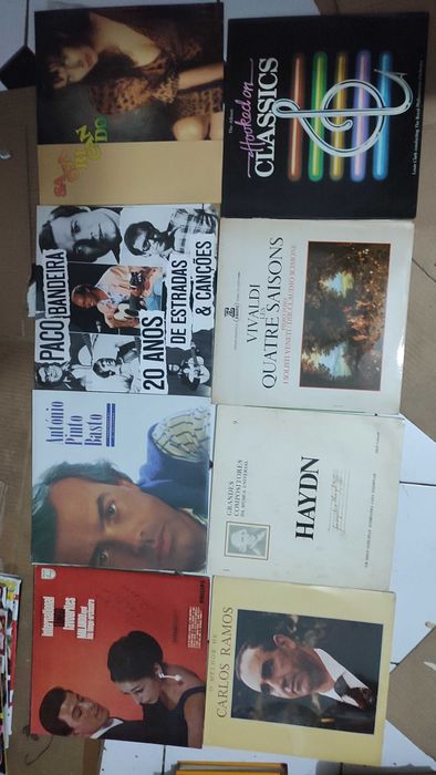 Lote 42 Discos de Vinil LP
