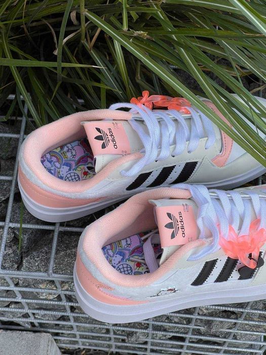 Жіночі Кросівки Adidas Forum Bonega x Hello Kitty Low Platform 36-40