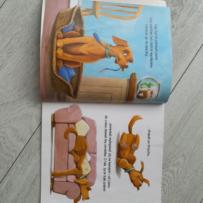 "Posłuchaj mały" książeczka