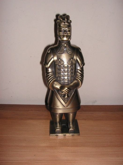 Guerreiro Terracota Bronze ( NOVO )