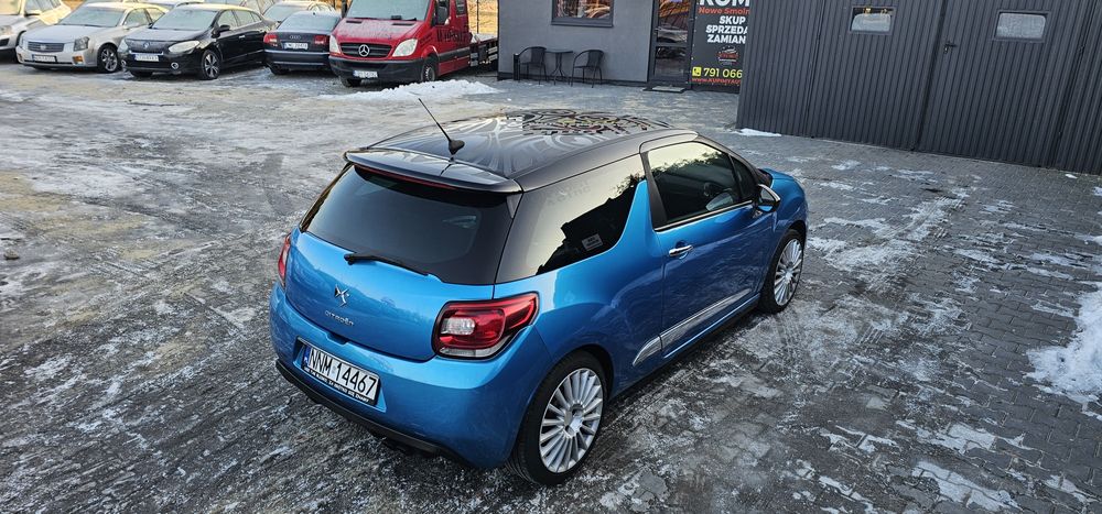 Skup aut Inowrocław  Citroen DS3 2011r 1.6 TURBO 156km ! Rakieta ! Pię