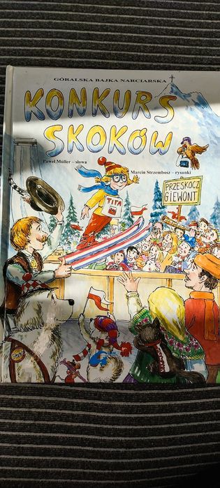 Konkurs skoków. KSIĄŻKA.