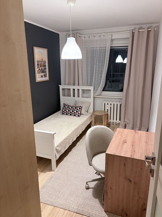 Pokoj do wynajęcia 10m2 w mieszkaniu 3 pokojowym Orunia Gorna
