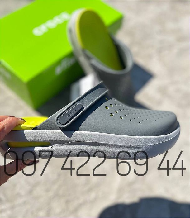 Чоловічі крокси Inmotion Clog Slate/Grey Crocs Crocs Crocs 
лайт райд