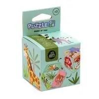 Puzzle W Kształcie Kostki Zoo. Nowy Produkt