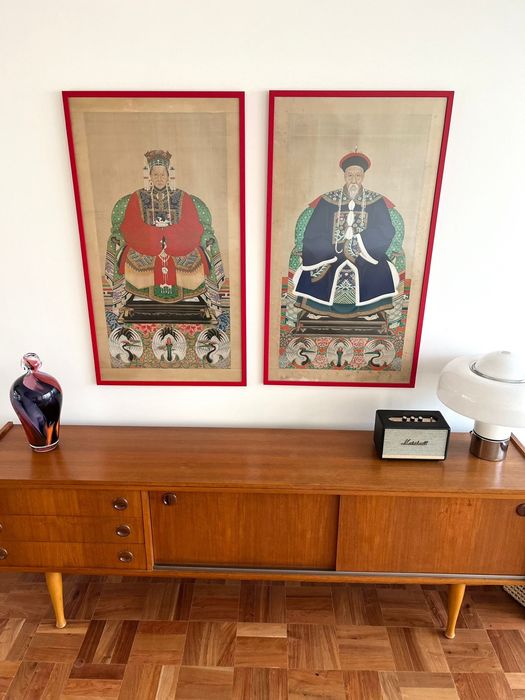 Aparador mid century em teca