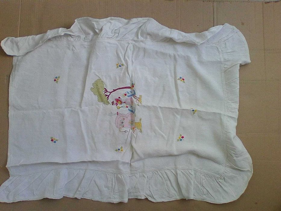 conjunto peças linho