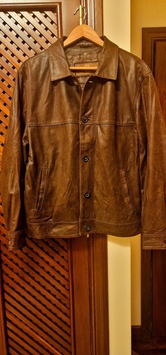 Men's Suede Jacket from Casa das Peles, Size 42