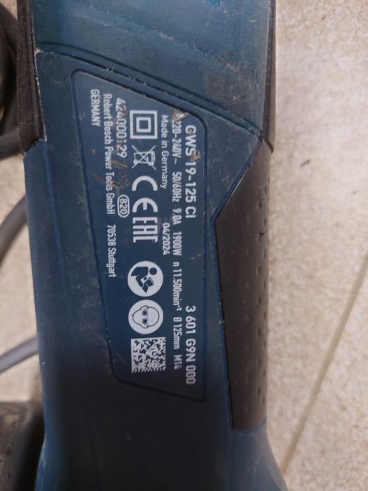 Болгарка Bosch GWS 19-125 CI.