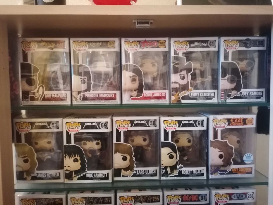 Funkos musica, Metallica, Slayer...