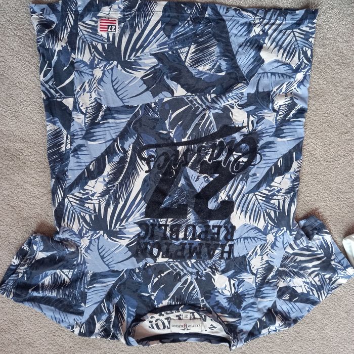 Bluzka Lindex biała długi rękaw plus t-shirty gratis! R.158-164
