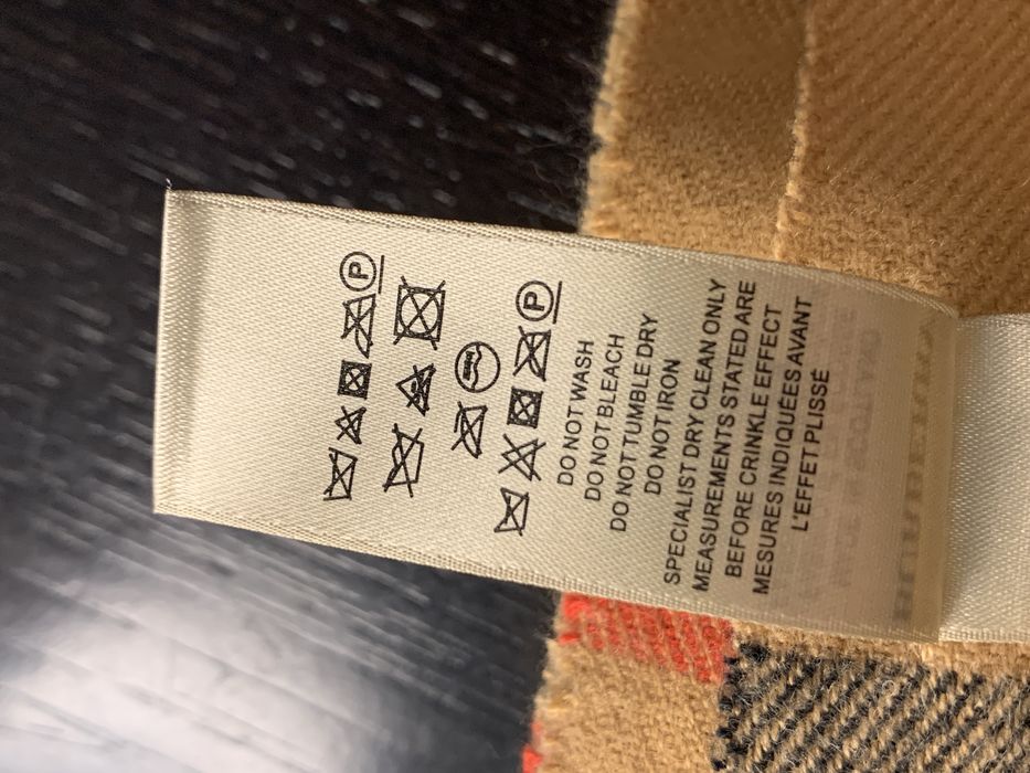 Cachecol Caxemira Bege - Burberry