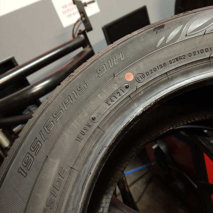 195/65/15 Sprzedam komplet opon letnich Dunlop