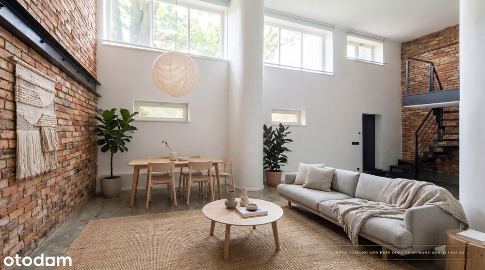Bezpośrednio / Dwupoziomowe 112 m² / Praga Północ / M2 Dw Wileński