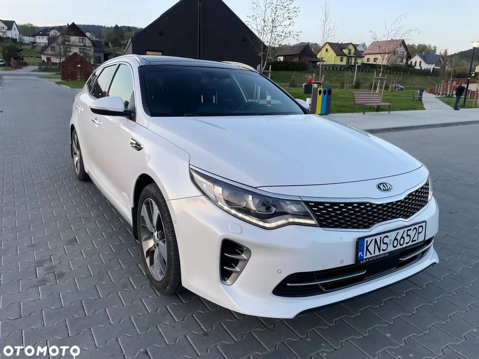 Kia Optima /Biała Perła/Full Led/Zadbany Samochod/