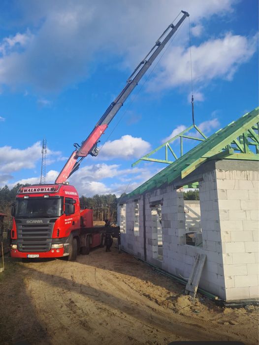Transport HDS , niskopodwozie. Transport maszyn, kontenerów