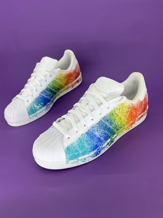 Кросівки 42,5р. Adidas Superstar "Pride Pack