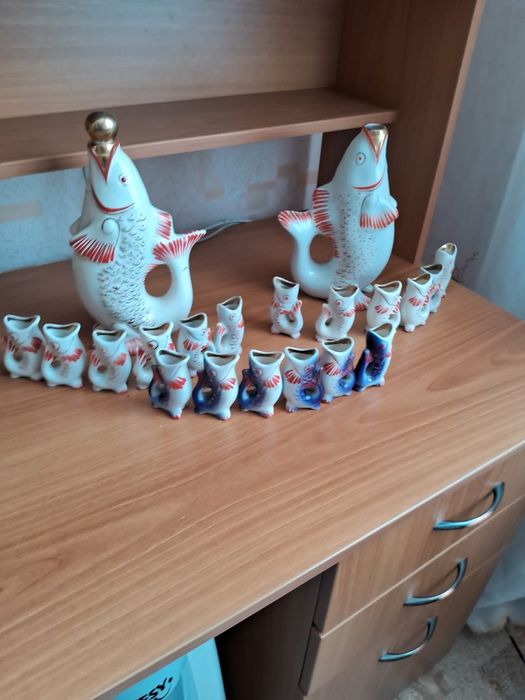 Продаю набор  рыбок с большой рыбкой сссо