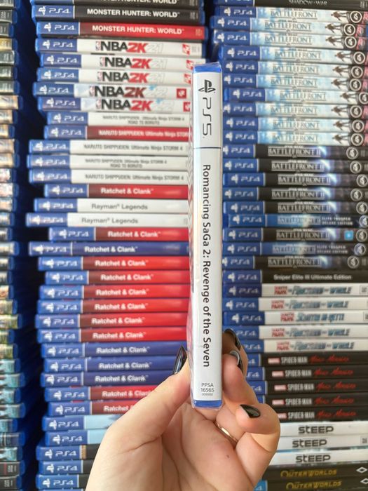 Гра Romancing Saga 2 на ps5, диск з грою на пс 5, ліцензія