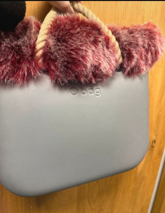 Torba O bag z futerkiem, wkladem i uszami