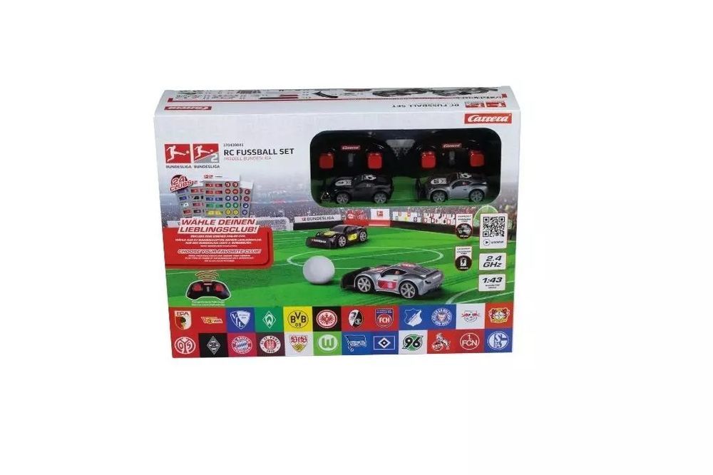 Bundesliga R/C Soccer Set 2,4GHz 1:43. Carrera