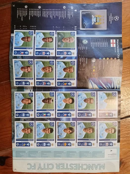 Caderneta Panini UEFA Champions League 2011/2012 - Falta 1 cromo