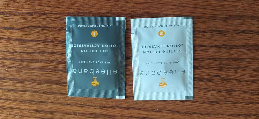 Saszetki Elleebana laminacja rzęsy