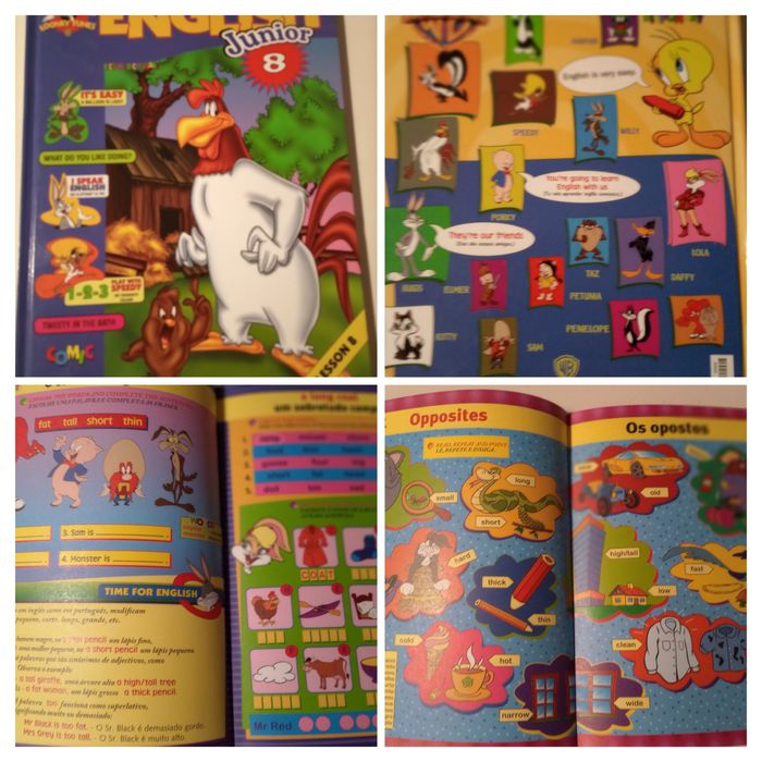 English Junior Books No. 8, No. 9, and No. 11
