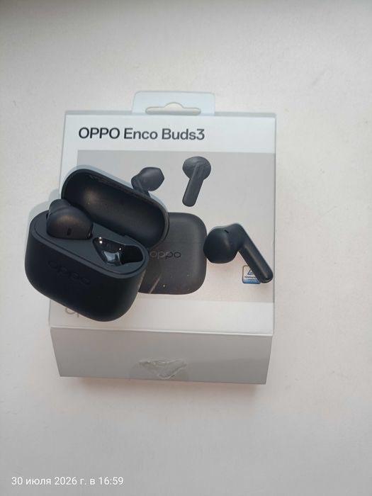 Навушники без дротові OPPO Enco Buds 3. Повністю нові.