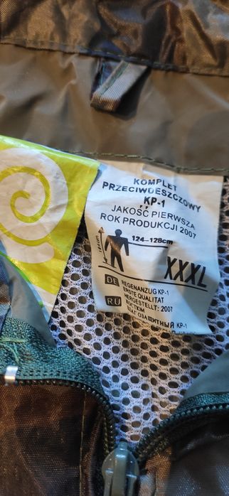 Komplet przeciwdeszczowy