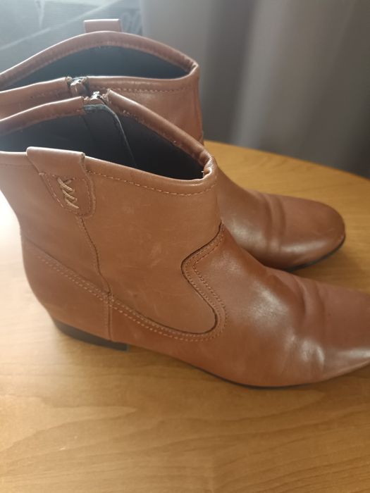 Botki damskie roz 39