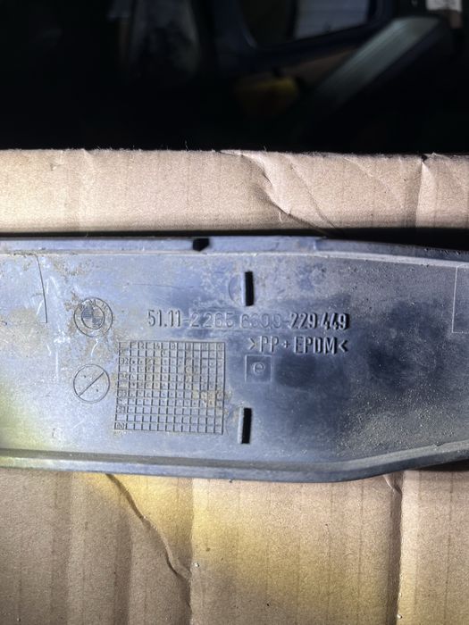 Zaslepka haka mpakiet bmw e36