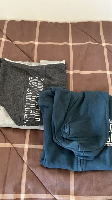 Pack 2 sweatshirts com capuz — 12-13 anos — Primark e C&A