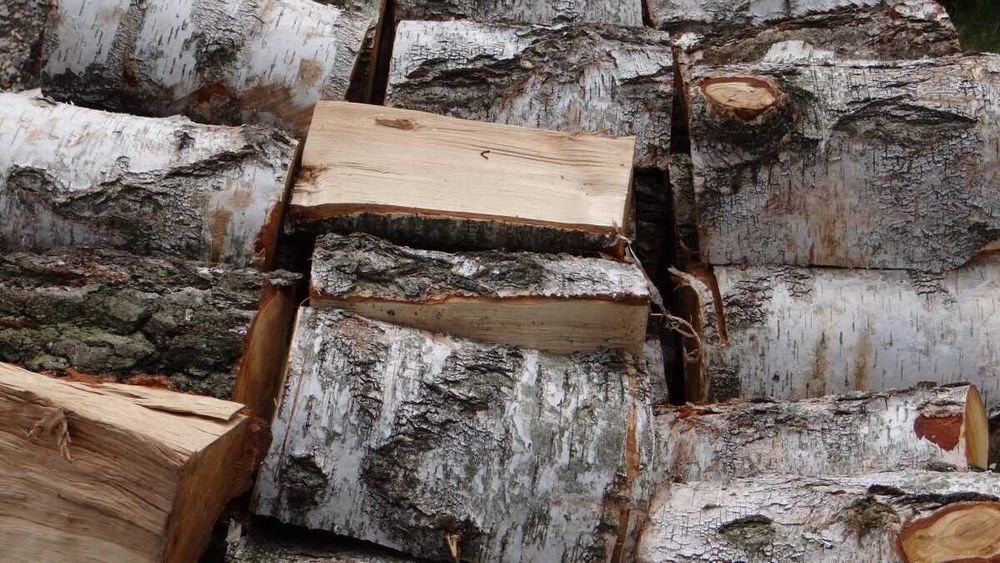 Drewno kominkowe twarde grube ładne