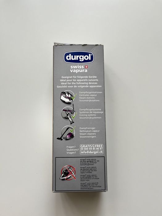 Durgol swiss vapura засіб для видалення накипу