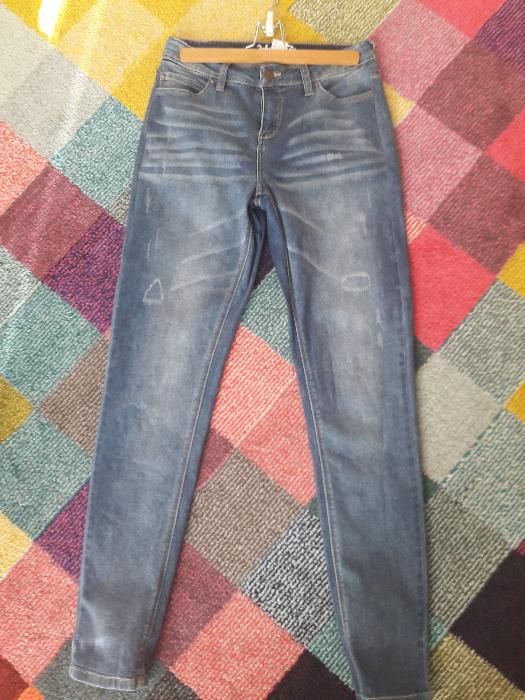 modne jeansy damskie rozm. 36