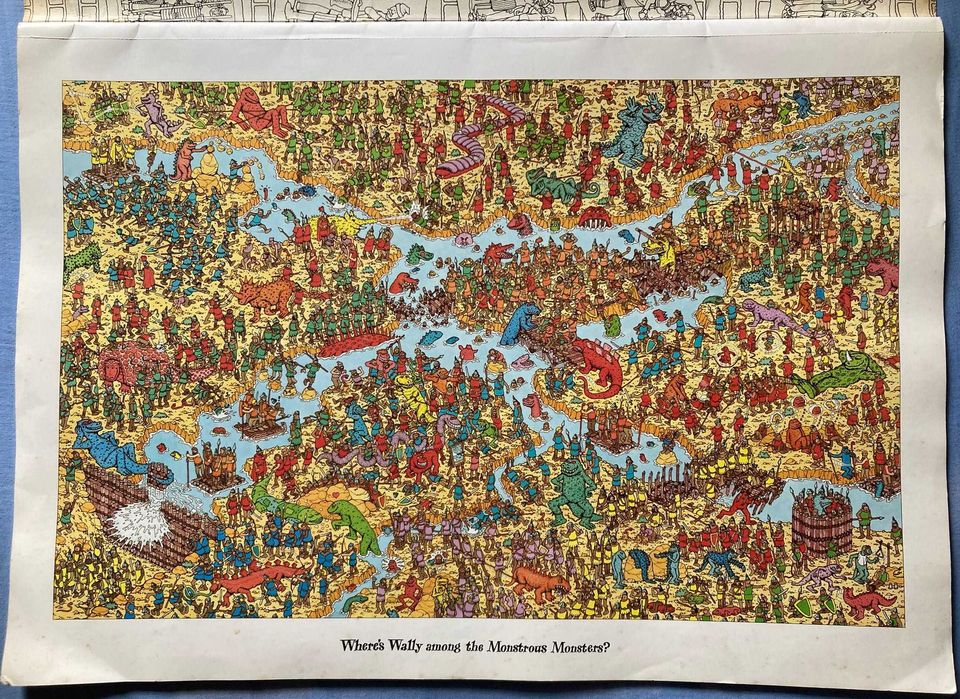 Where's Wally? The Magnificent Poster Book! by Martin Handford