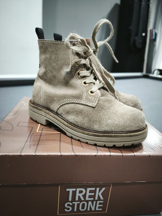 Botas em camurça de menina Tam 24