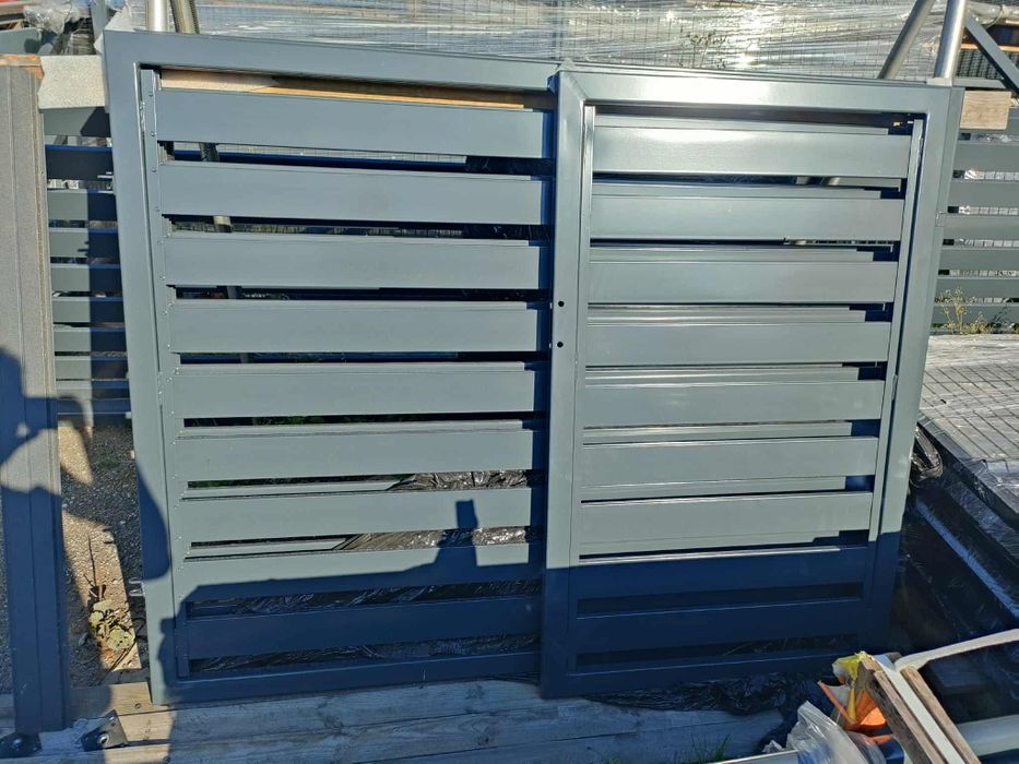 Ogrodzenie panelowe 153cm z podmurówką- Szczytno