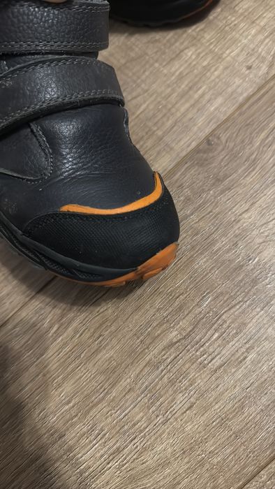 Ortomedica  30 р зимові хлопчачі ботінки шкіряні