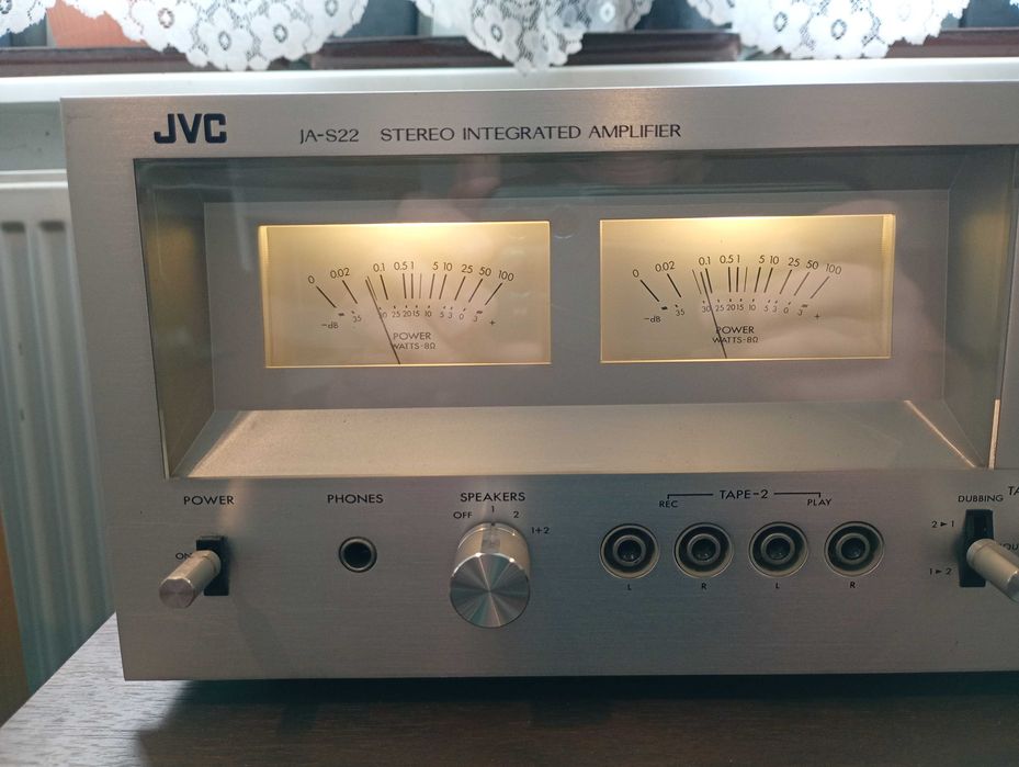 Jvc JA-S22 piękny Japoński wzmacniacz z dużymi wychyłami stan idealny proszę zobaczyć zdjęcia okazja cenowa zapraszam
