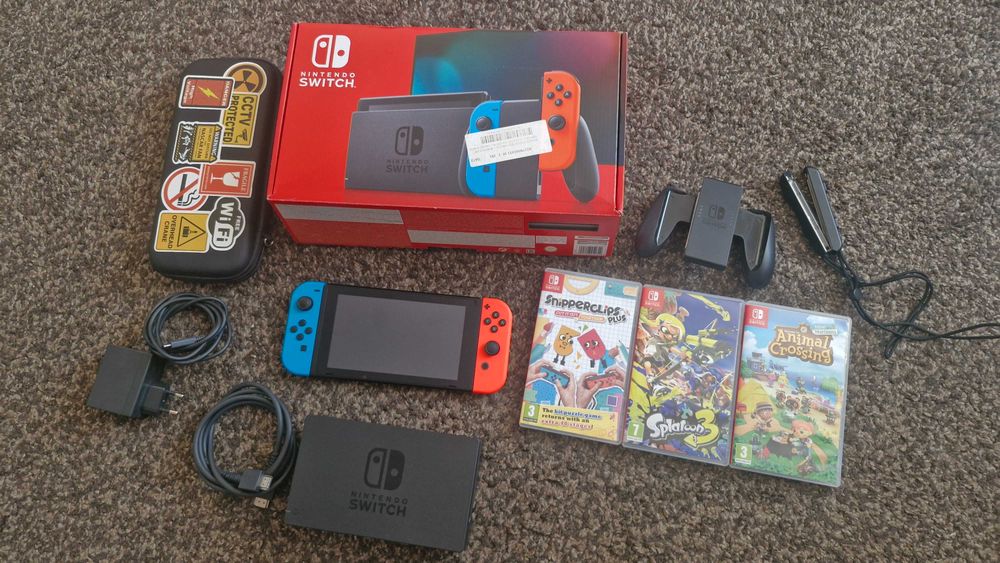 Nintendo Switch + 256GB Samsung EVO + GRY