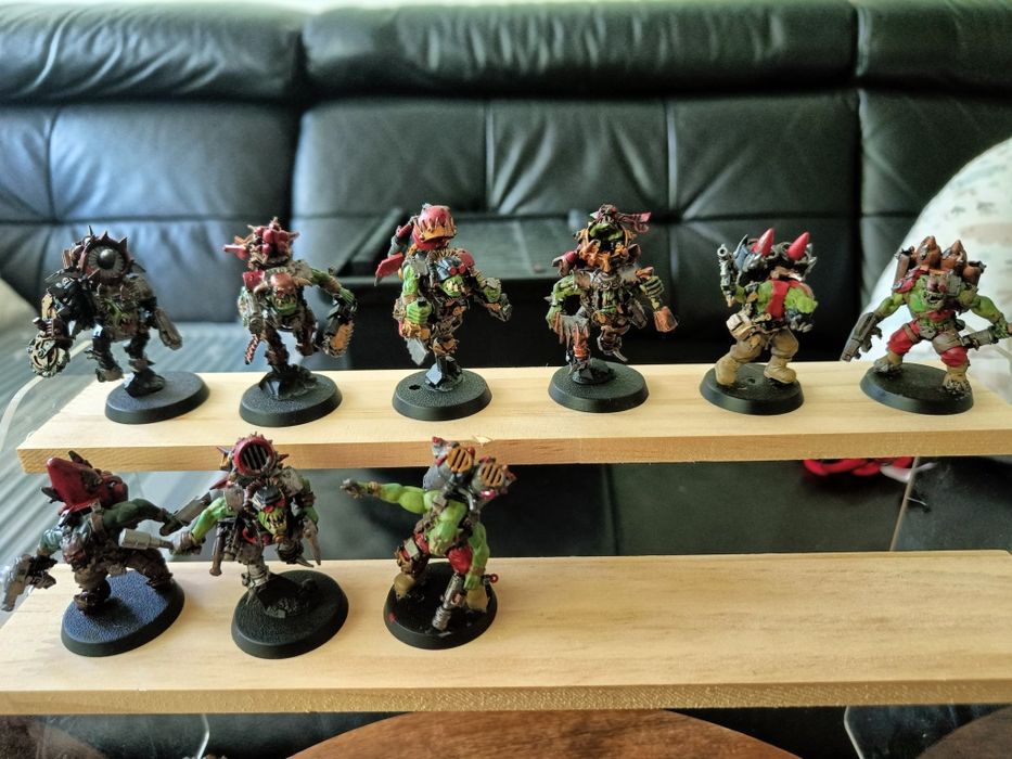 Storm boyz 9 szt + podstawki na magnesach