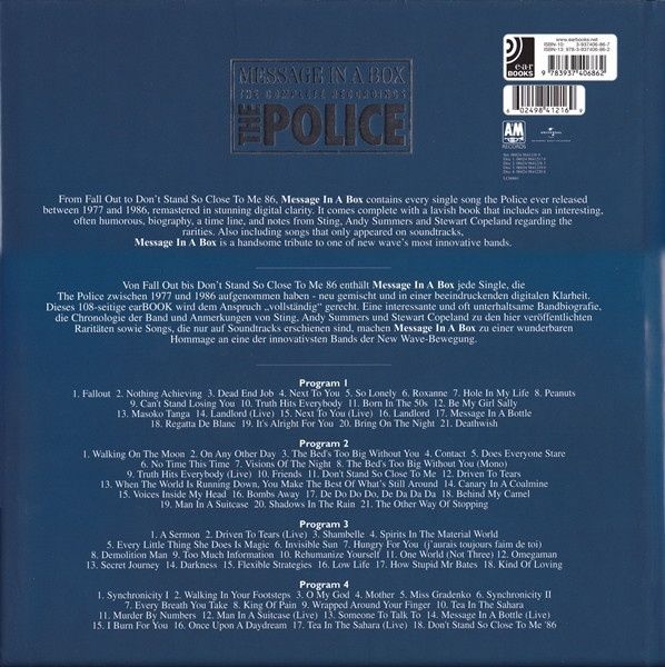 The Police Message 4-CDs Box