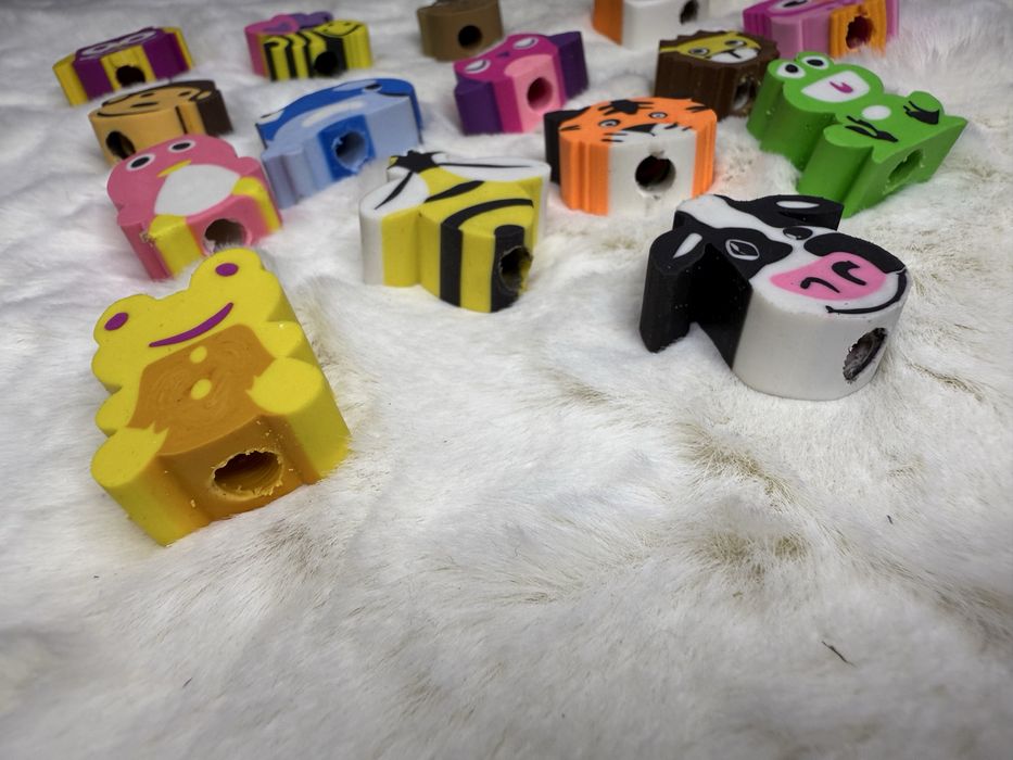 Gumki do ścierania nakładki na ołówek gumka na ołówek zwierzęta