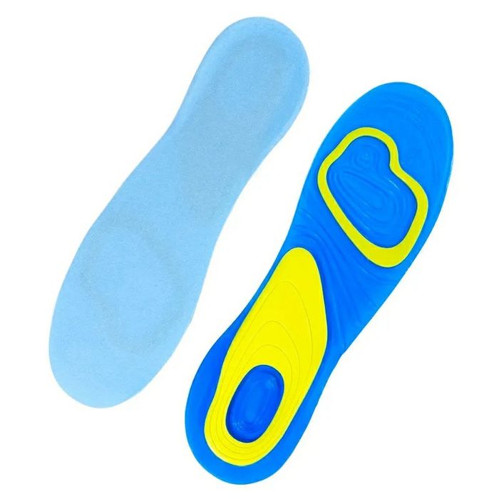 Гелеві устілки з унікальним дизайном для комфорту стоп.