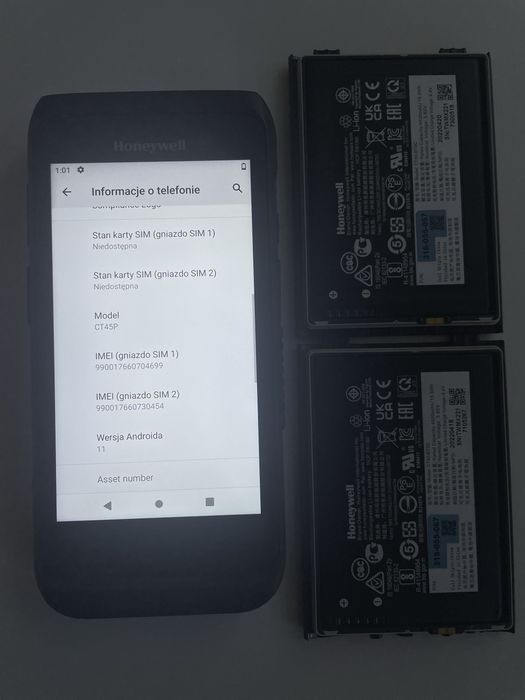 Honeywell  Terminal przenośny z systemem Android