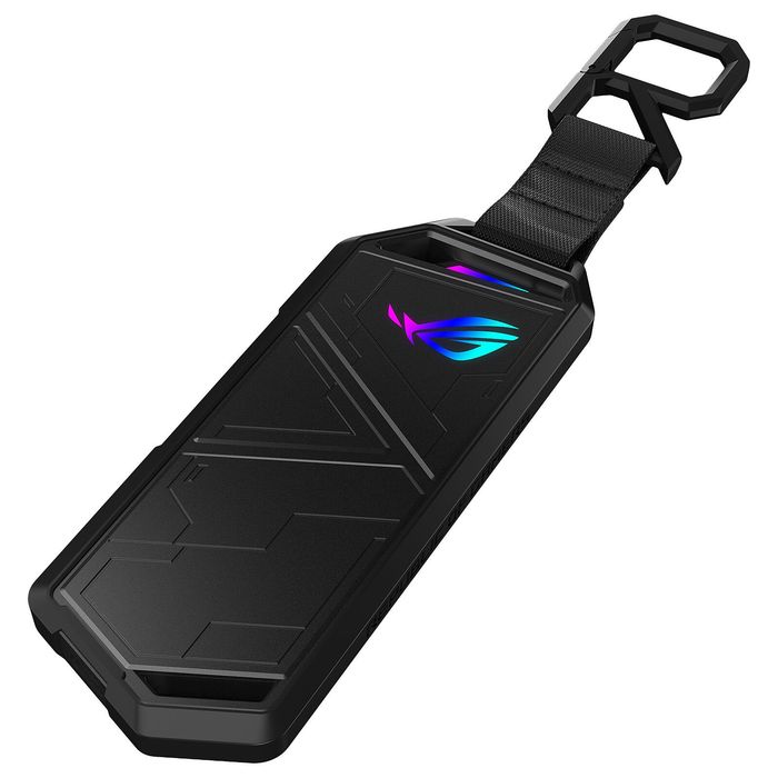 Caixa de SSD NVMe externo Asus ROG Strix Arion com RGB