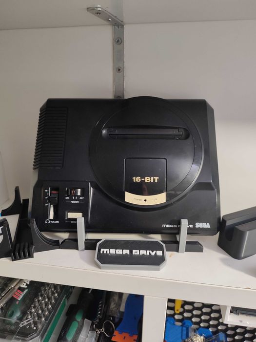 3D Retro Eletro - Suporte consolas Playstation, Sega, Nintendo, Xbox